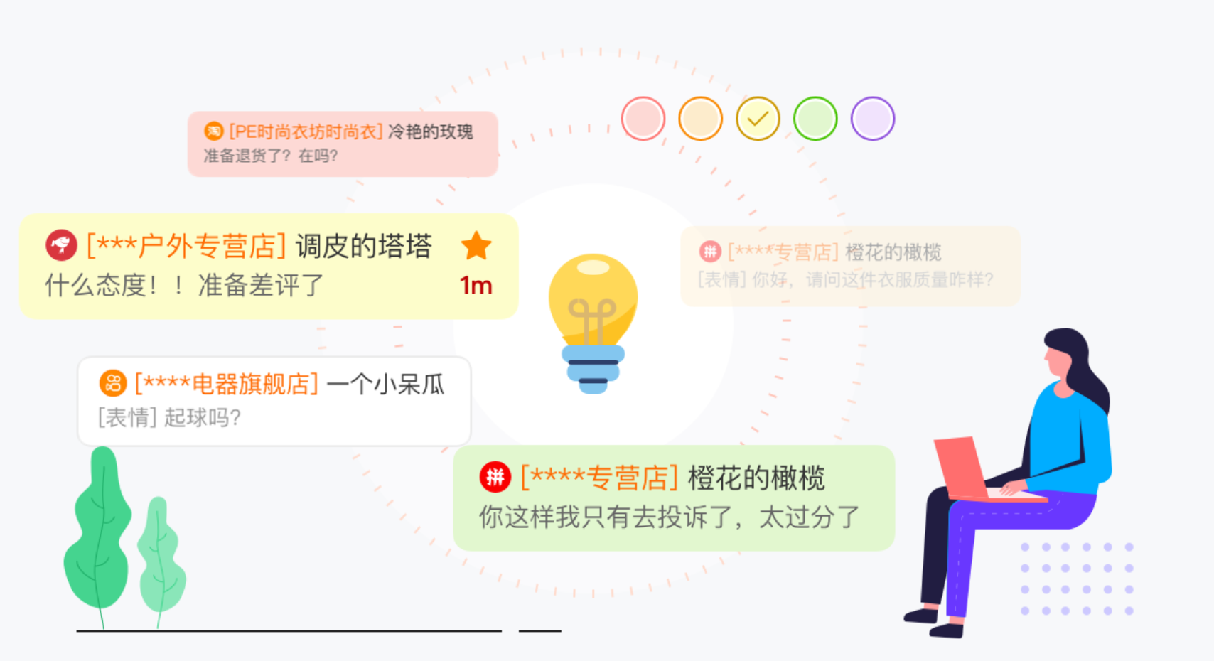 聚合接待让客服效率翻倍！多店铺消息一屏搞定，客户不再流失！聚合接待助手：让多店铺客服效率翻倍的核心利器