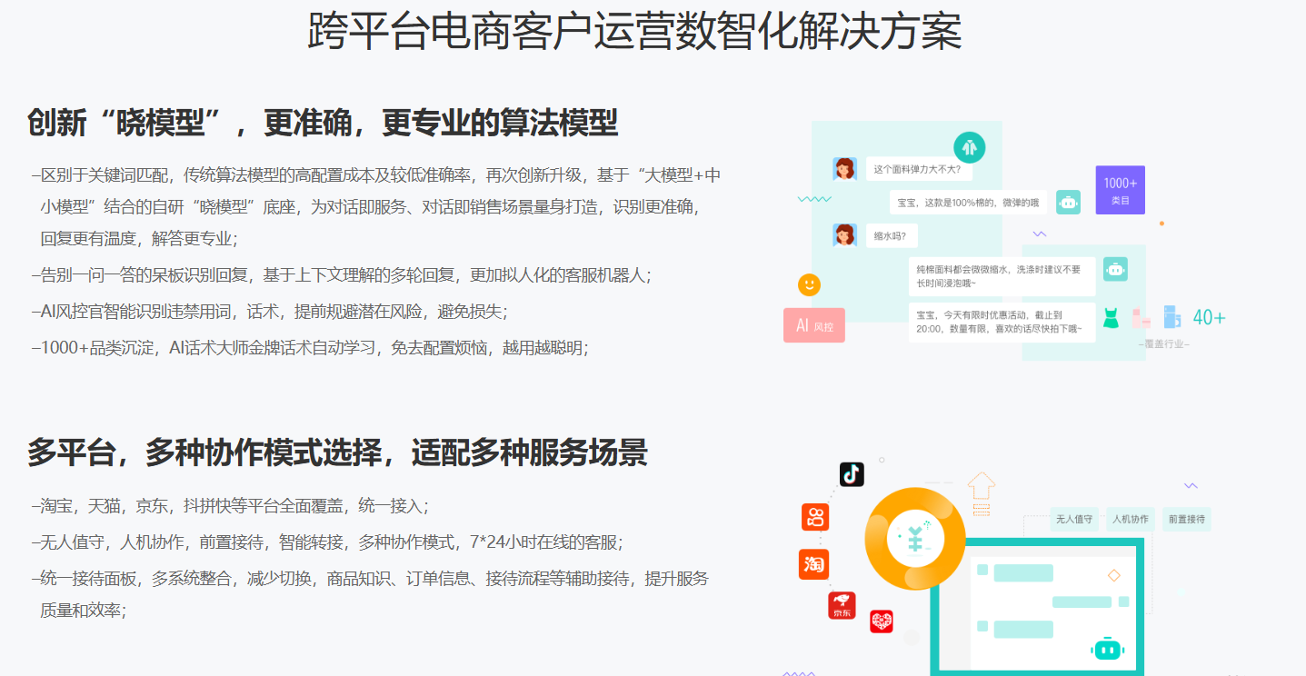 电商智能客服机器人哪家好？晓多AI技术领先！