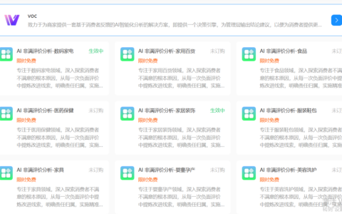 电商运营新利器：AI VOC 助力企业精准突破困境