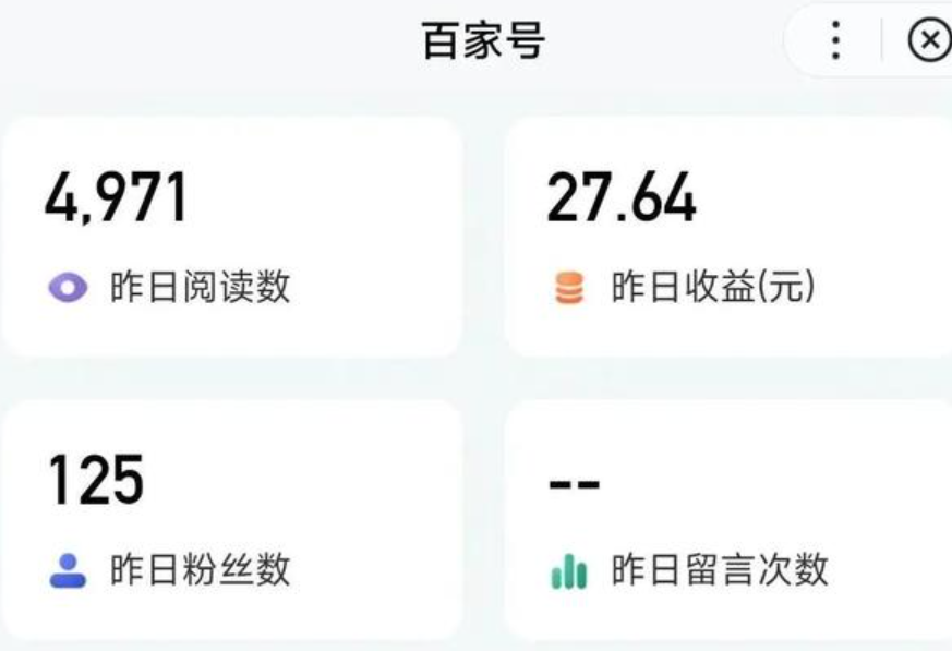 百家号三千播放量有收益吗？哪个领域收益高？高收益领域全解析
