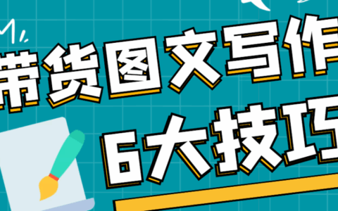 图文笔记能否带货？该如何借势推广？图文带货全解析，低成本引爆销量的黄金法则！教你从0粉起步到百万GMV！