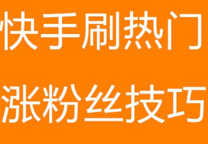 快手刷粉指南：提升自信与吸引粉丝的秘诀！快手涨粉全攻略：从优质内容创作到互动技巧，揭秘新手进阶与突破瓶颈的全面策略！