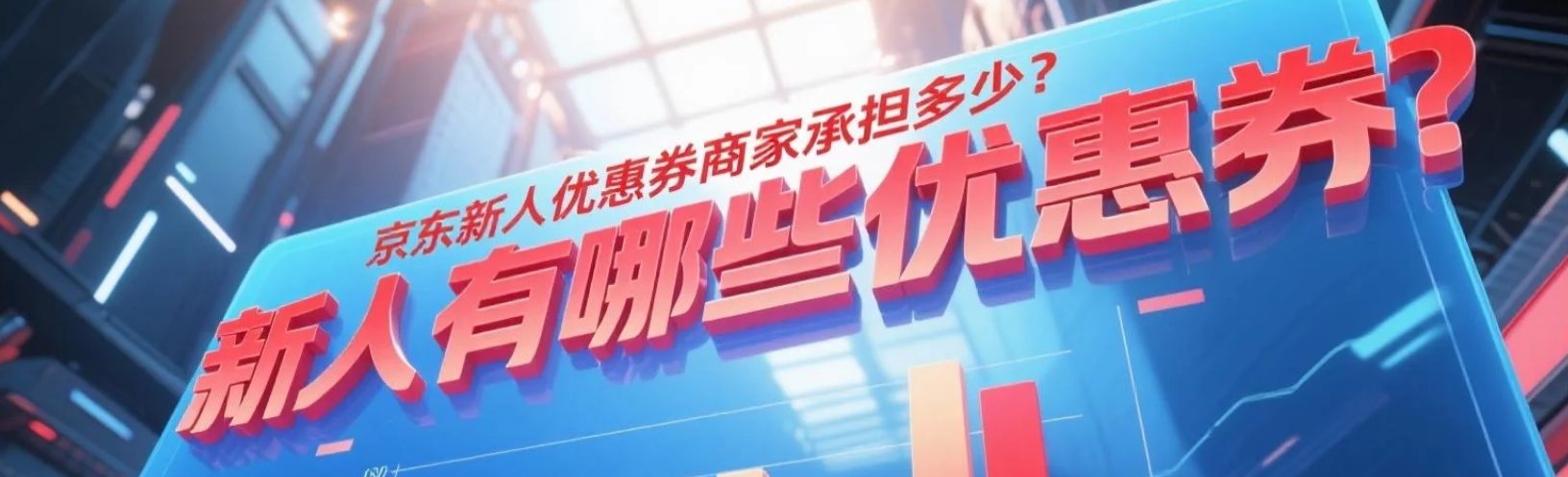 京东新人优惠券商家承担多少？新人有哪些优惠券？1分钟搞懂：京东商家为何愿为你买单？新人券使用全指南！