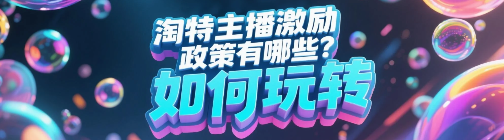 淘特主播激励政策有哪些？如何玩转？直播收益翻3倍！淘特最新激励政策全曝光：高时长奖励+阶梯流量包+拉新暴利玩法（附避坑指南）！