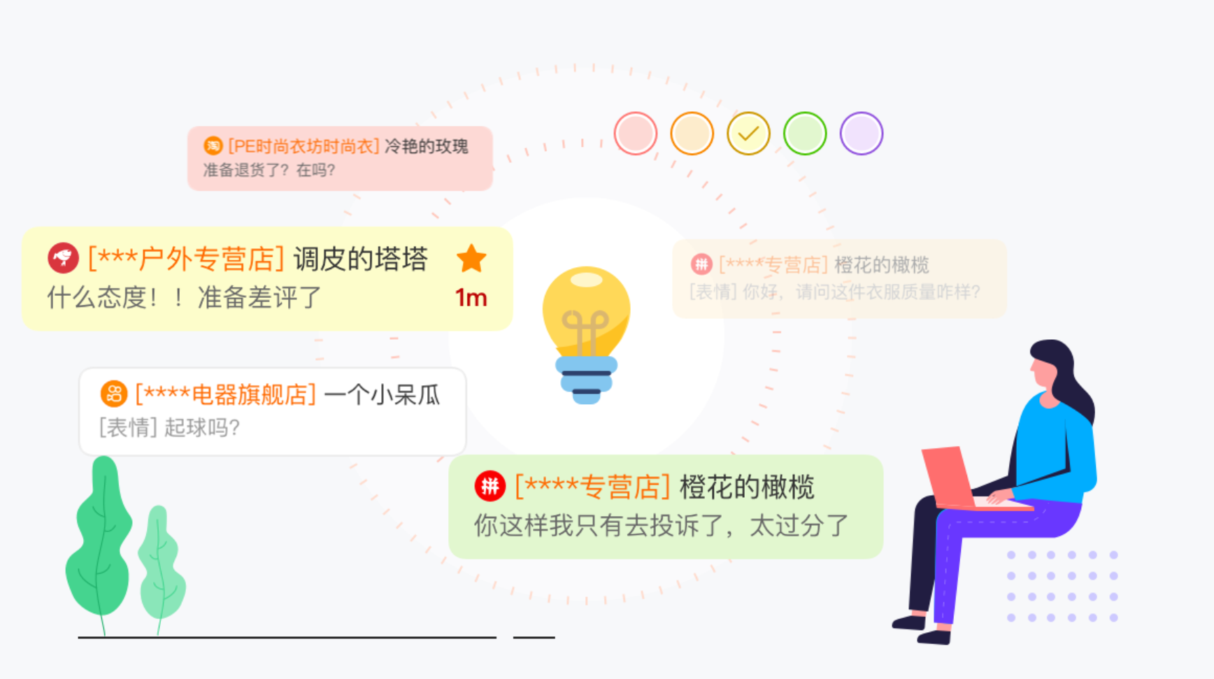 聚合接待是什么？如何让1个客服同时管理7大电商平台？1个客服管理7大平台！晓多科技聚合接待系统：告别跳转，效率飙升90%，日均千单轻松应对！