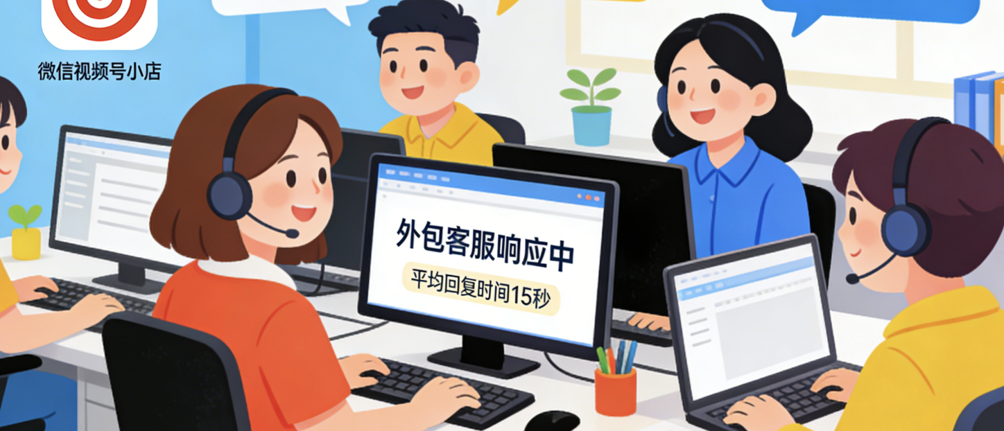 客服外包有专门做视频号小店的吗？新手怎么选客服外包方案？视频号小店新手卖家：入门级客服外包服务全面指南！ | 客服服务营销数智化洞察_晓观点